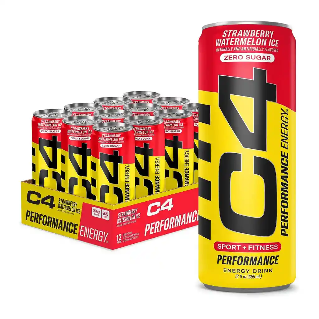 Pre-workout C4 Energy Lata 473ml - Cellucor - Strawberry Watermelon Ice