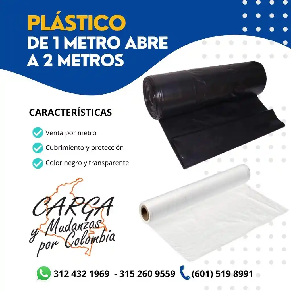 10 Mtrs De Plastico O Polietileno -abre A 2 Aguapanelo
