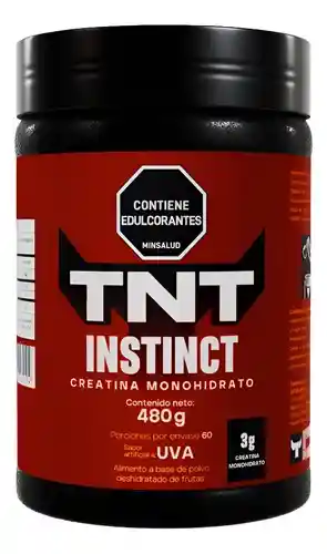 Instinct Creatina Monohydratada-uva-480 Gr
