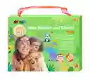 Juego Didáctico Stickers Corporales De Animales Niños