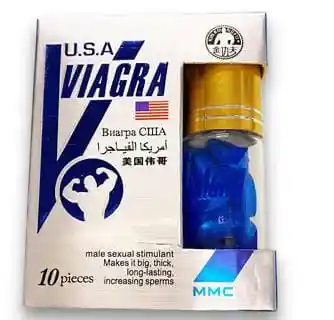Viagra Usa Potenciador Sexual Estimulante Masculino Erección Firme Y Retarda La Eyaculación