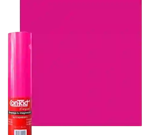 Rollo Papel Contact El Original Fucsia 3 Mts X 45 Cm