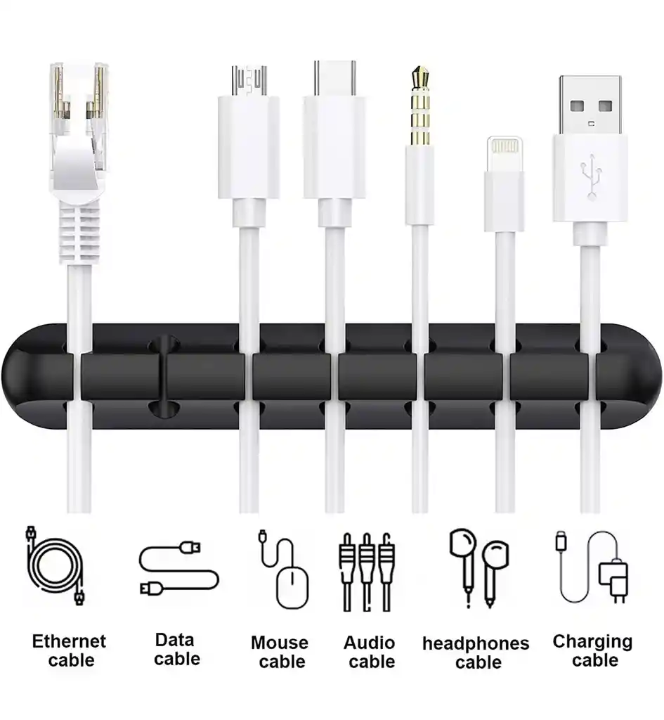Organizador De 7 Cables X 2und
