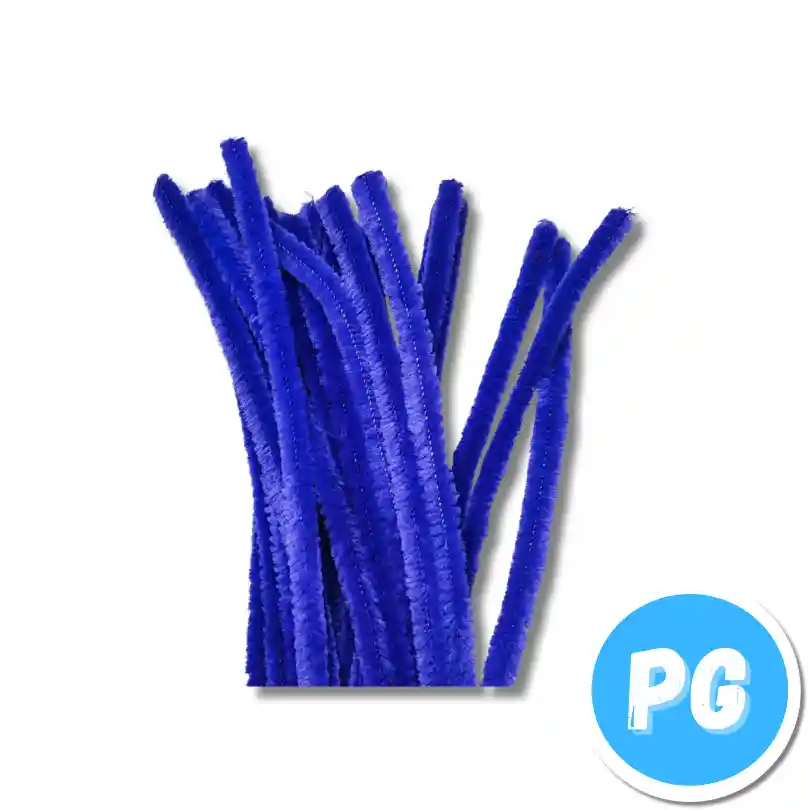 Paquete Chelines - Limpia Pipas X10 Unds Azul