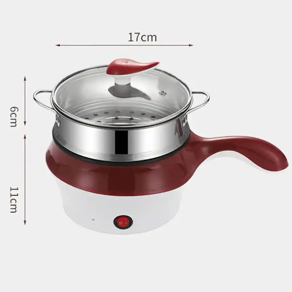 Mini Olla Eléctrica Doble Coccion Electrica - Vaporera Hogar Multifunción