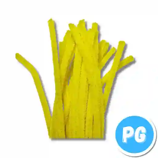 Paquete Chelines - Limpia Pipas X50 Unds Amarillo