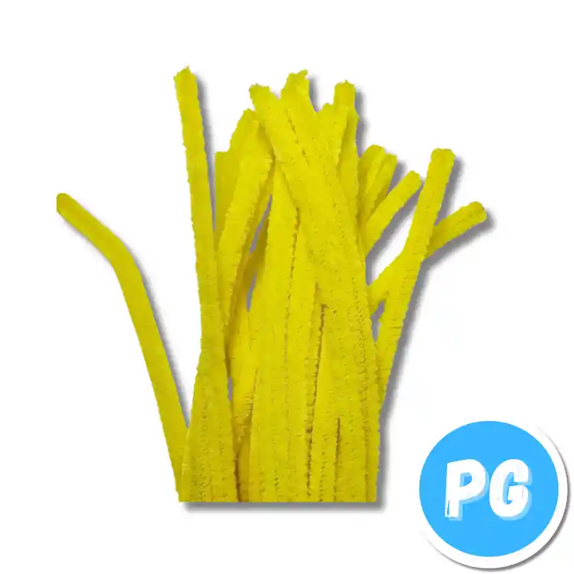 Paquete Chelines - Limpia Pipas X50 Unds Amarillo