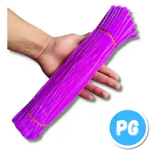Paquete Chelines - Limpia Pipas X10 Unds Morado