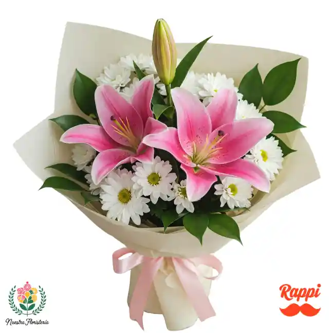 Susurro Rosa Y Blanco