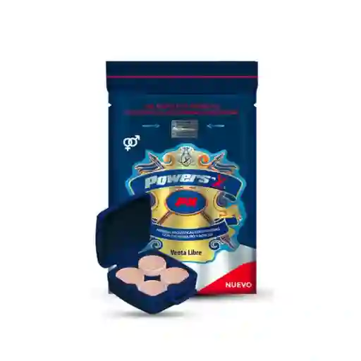 Powers Sex Potenciador Y Retardante Sexual Masculino X4 Pastillas