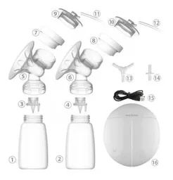 Extractor Electrico Sacaleche Doble Lactancia