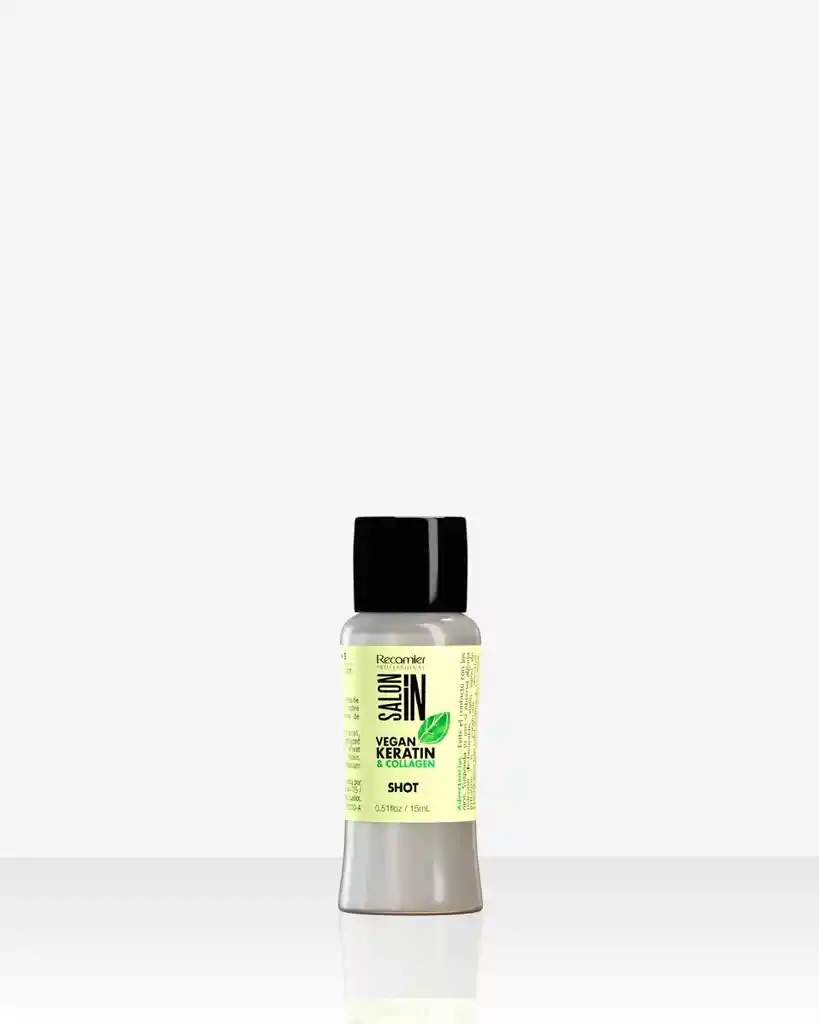 Vegan Keratin Collagen Shot Salon In Recamier X15 Ml