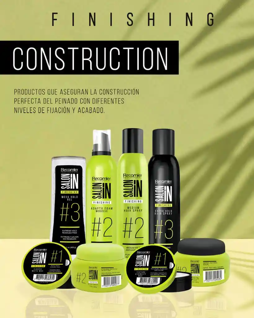 Espuma #2 Adapta Foam Salon In Recamier X280 Ml