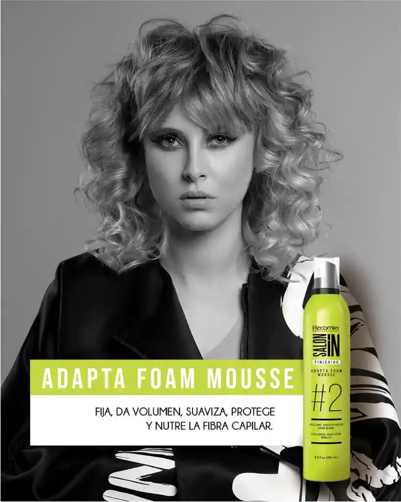 Espuma #2 Adapta Foam Salon In Recamier X280 Ml