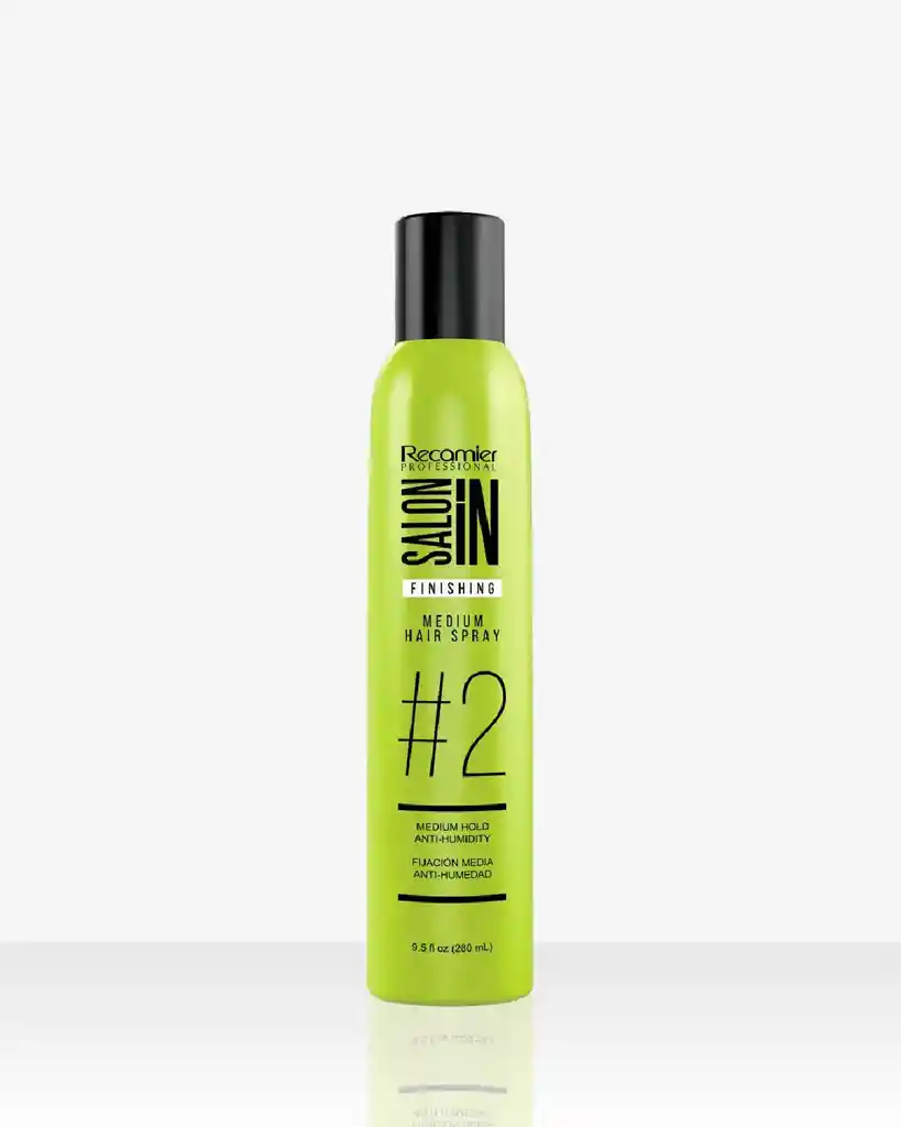 Laca #2 Spray Fijadora Medium Hair Salon In Recamier X280 Ml