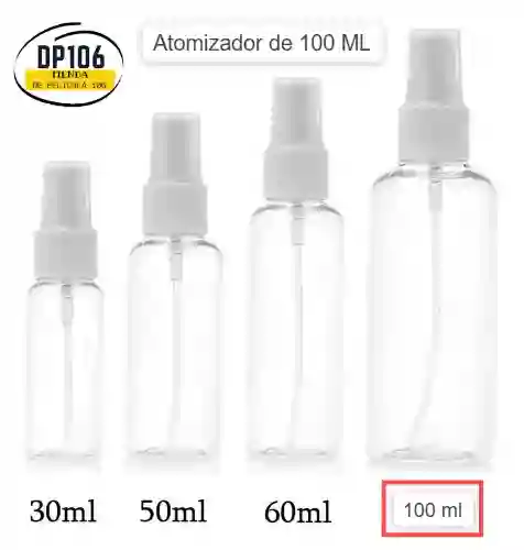 Atomizador Spray Envase 100 Ml X 1 Und