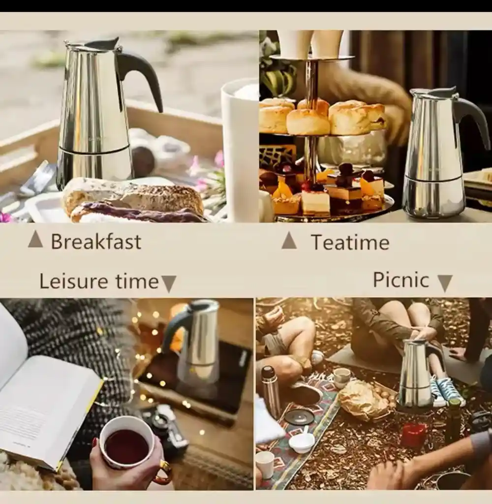 Cafetera Italiana Moka Espresso 12 Tazas						