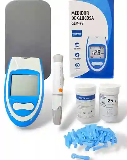 Glucómetro Digital Medidor De Glucosa