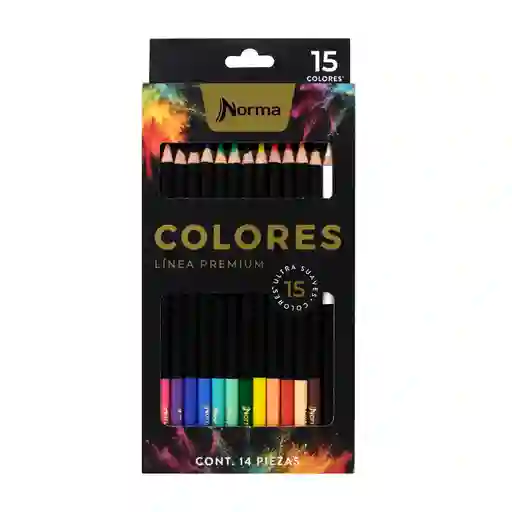 Caja De Colores Norma Premium X15