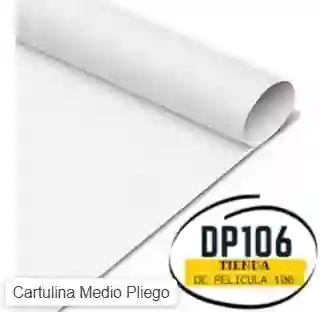 Cartulina Blanca Medio Pliego X 2 Und