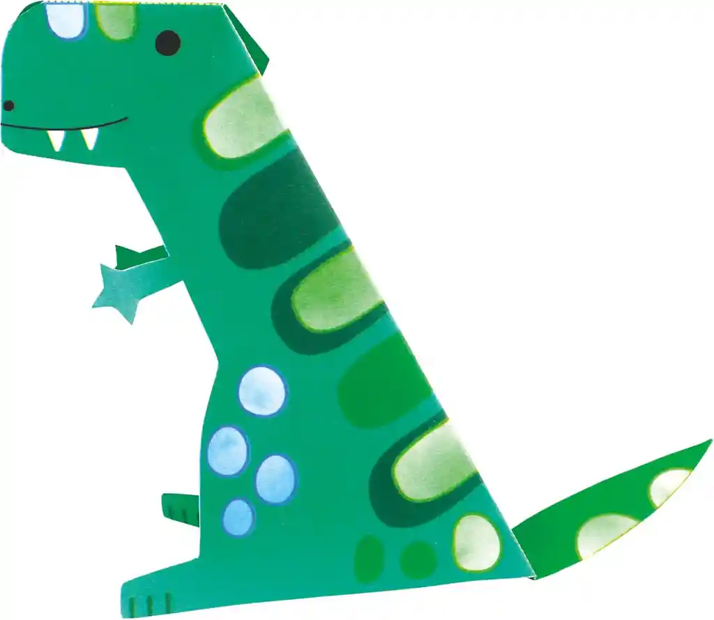 Set Creativo Acuarela Y Origami Dinosaurios Para Niños