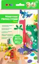 Set Creativo Acuarela Y Origami Dinosaurios Para Niños