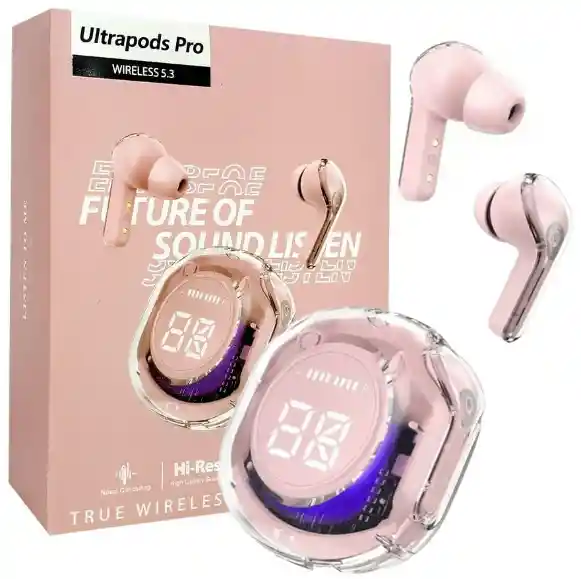 Audifonos Inalambricos Ultrapodspro Rosado