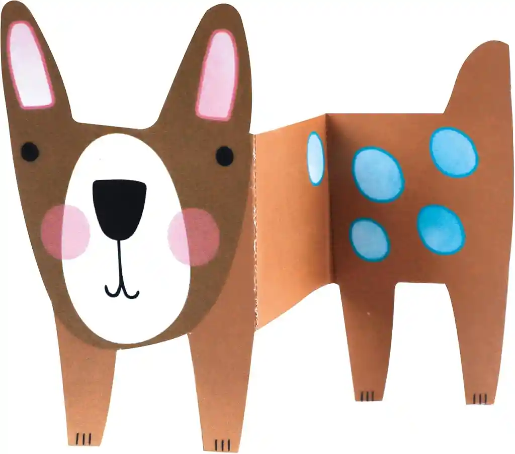 Set Creativo Acuarela Y Origami Animales Para Niños