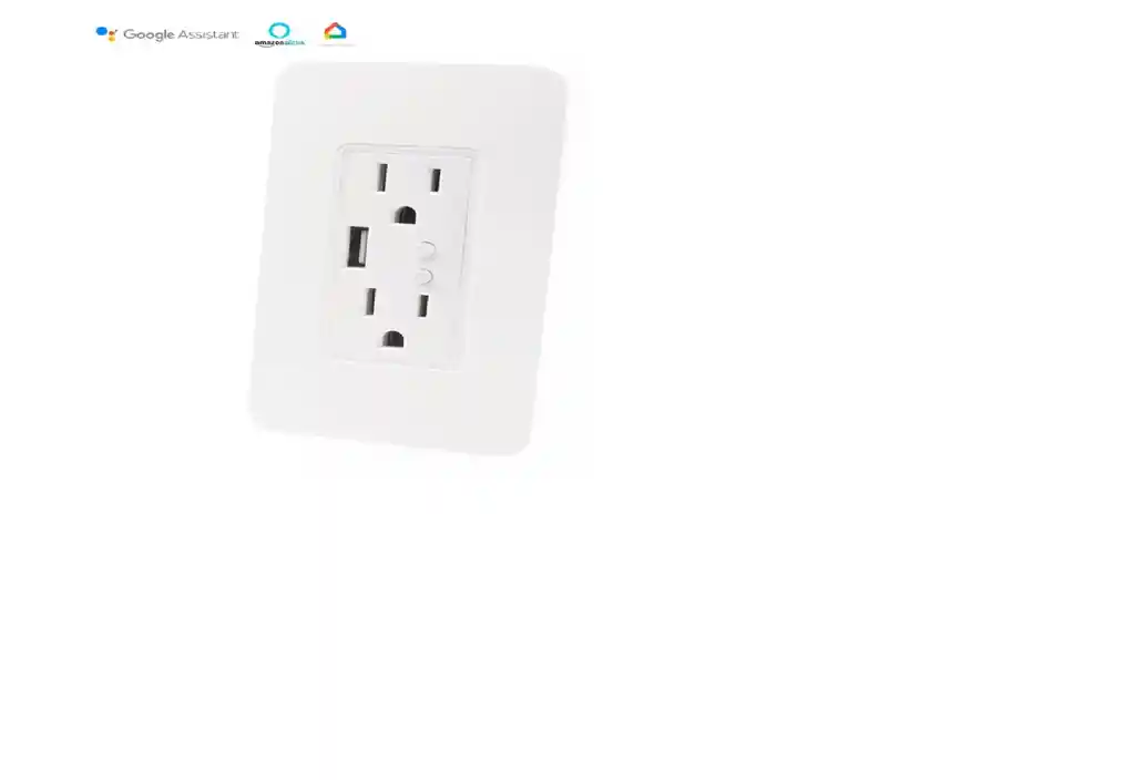 Toma Corriente Inteligente Alexa Doble