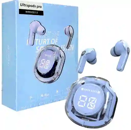Audifonos Inalambricos Ultrapodspro Celeste