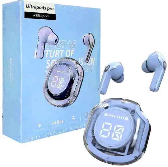 Audifonos Inalambricos Ultrapodspro Celeste