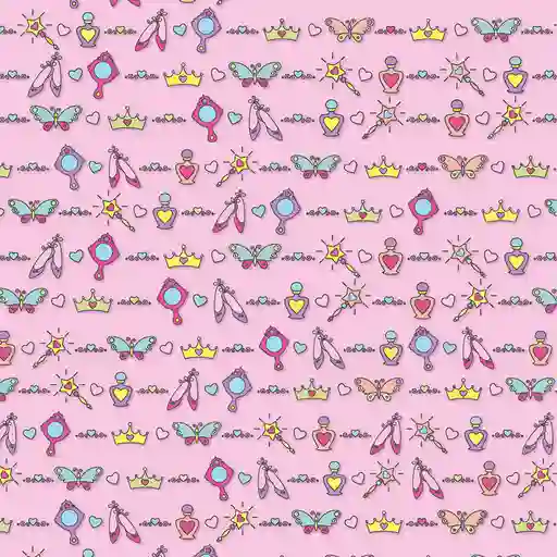 Rollo Papel Contac Fantasia 3.70 Mts X 45 Cm Niña