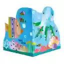 Set Creativo Acuarela Y Origami Bajo El Mar Para Niños