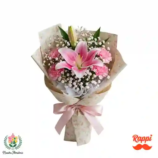Mini Jardín Rosa