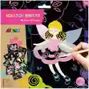 Juego Didáctico Rasca Y Colorea Hadas Mágicas Para Niños