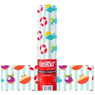 Rollo Papel Contac Transportes 3 Mts X 45 Cm Niño