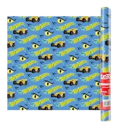 Rollo Papel Contac Hotwheels 3 Mts X 45 Cm Niño