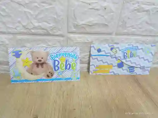 Sobres Para Plata Tematica Baby(lluvia De Sobres )