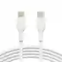 Cable Usb-c A Usb-c Belkin Boostcharge (1 M, Blanco)