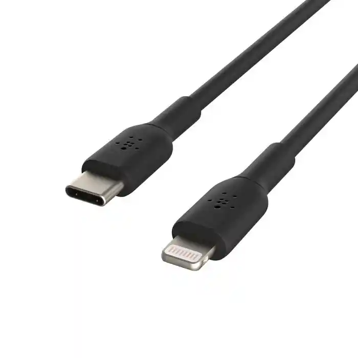 Cable Usb-c A Lightning Belkin Boostcharge (1 M, Negro)