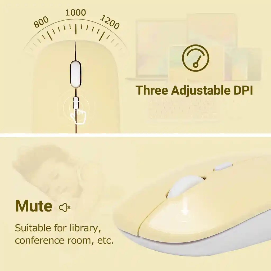 Combo Bluetooth Recargable – Teclado + Mouse Inalámbrico