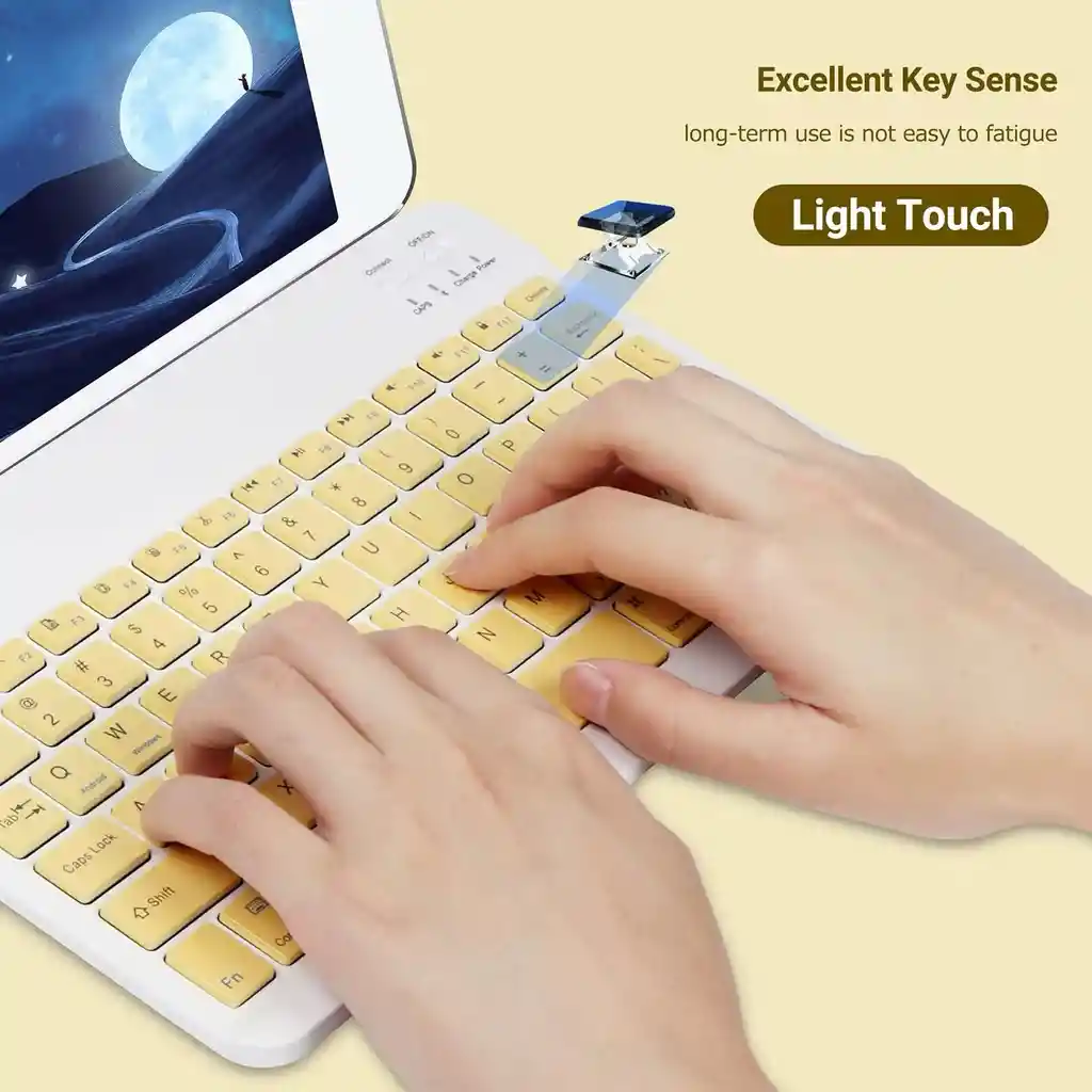 Combo Bluetooth Recargable – Teclado + Mouse Inalámbrico
