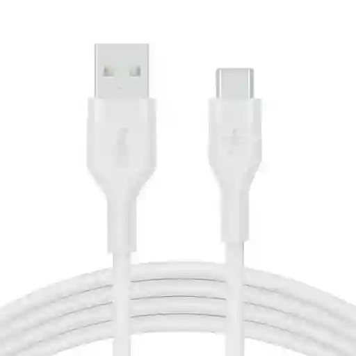 Cable Usb-a A Usb-c Belkin Boostcharge (1 M, Blanco)
