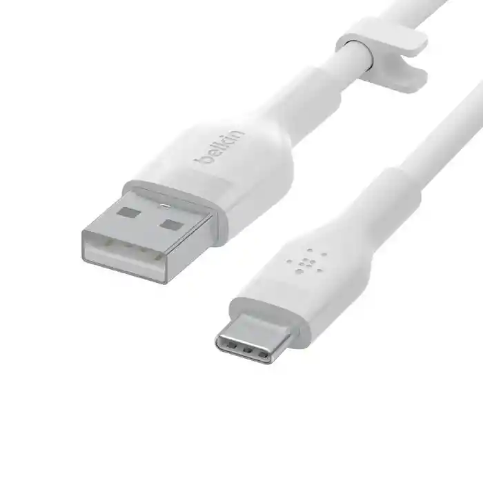 Cable Usb-a A Usb-c Belkin Boostcharge (1 M, Blanco)