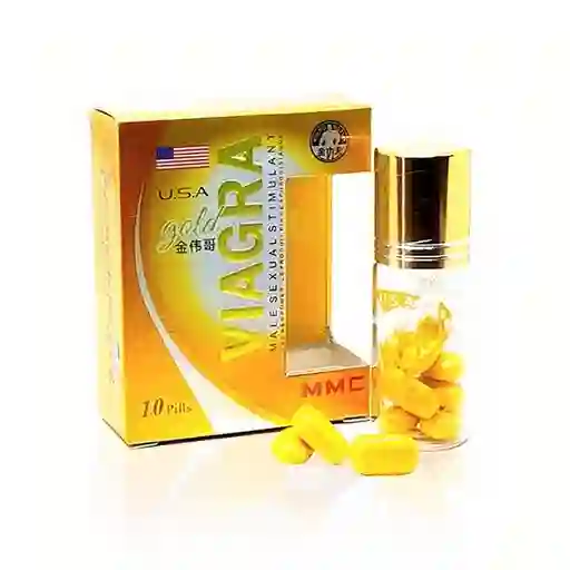 Viagra Usa Gold Potenciador Sexual Masculino Importado Retarda Vigor Fuerte Mejor Rendimiento