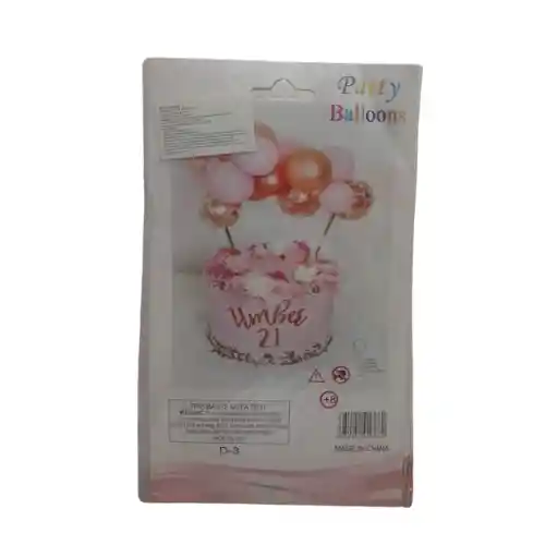 Buquet Para Torta 12pza
