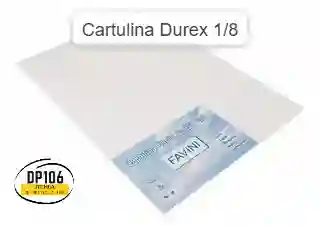 Cartulina Durex 180 Gramos X 5 Und