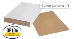 Carton Cartulina 1/8 X 5 Und
