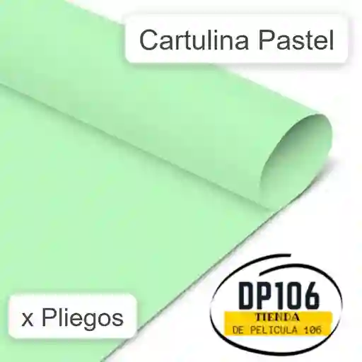 Cartulina Verde Por Pliegos X 2 Und