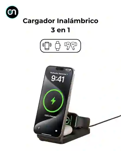 Cargado Por Inducción 3 En 1